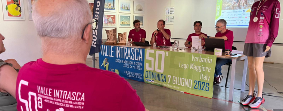 La Maratona Valle Intrasca festeggia 50 anni: il 7 giugno l’edizione della storia